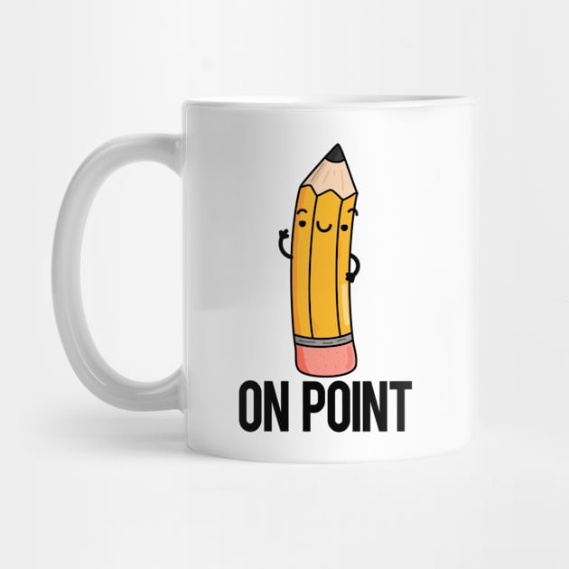 On Point Funny Pencil Pun by punnybone